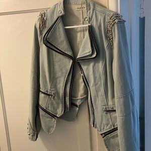 Rehab detailed Jean jacket